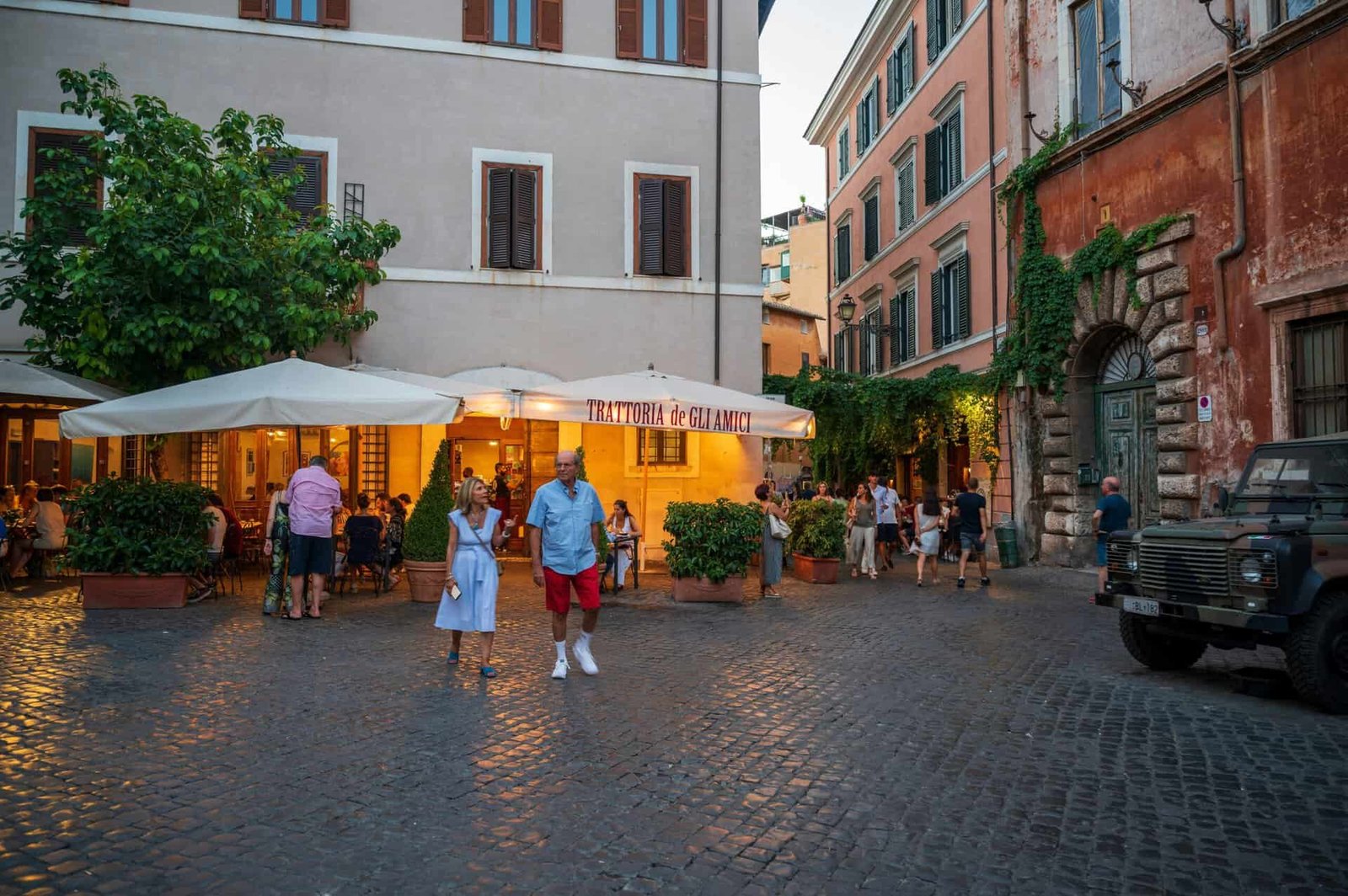 Ruelle de Trastevere à Rome, quartier où loger pour un séjour de 4 jours