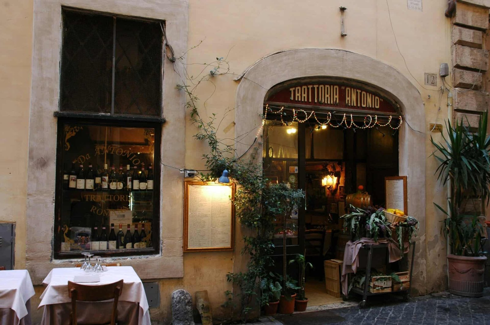 Trattoria romaine authentique pour bien manger pendant 4 jours à Rome